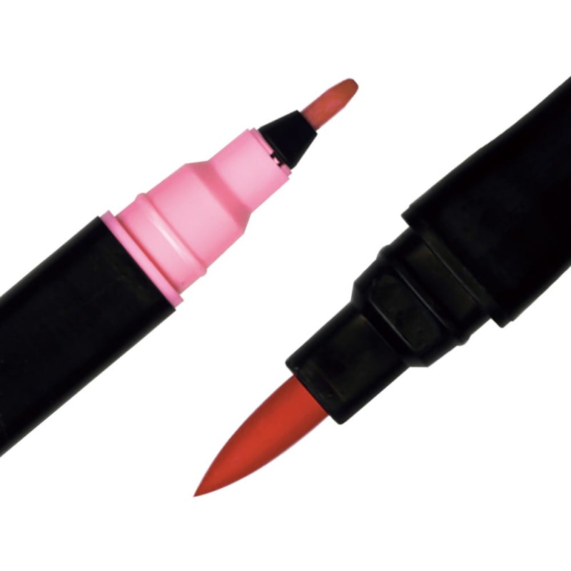 Pisak ZIG Art &amp; Graphic Twin Kuretake - 202 Peach Pink