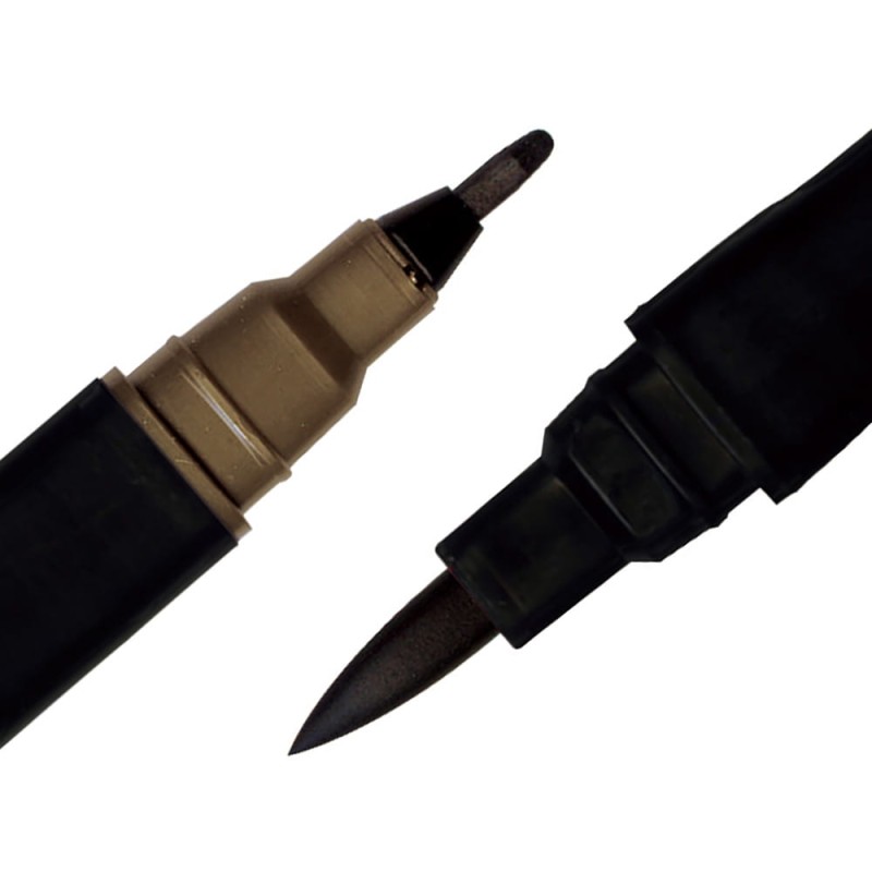 Pisak ZIG Art &amp; Graphic Twin Kuretake - 077 Deep Brown