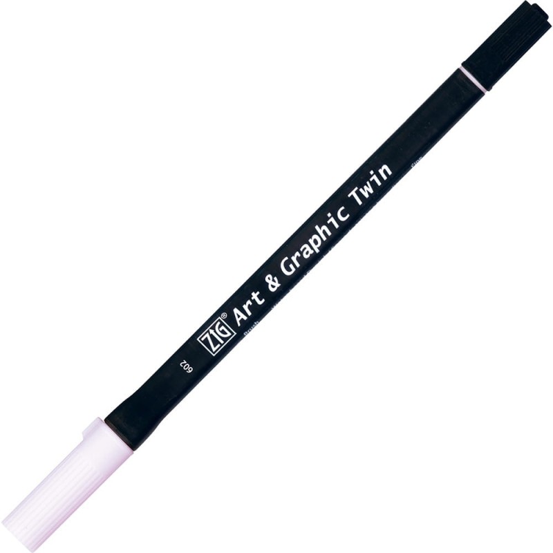 Pisak ZIG Art &amp; Graphic Twin Kuretake - 602 English Lavender