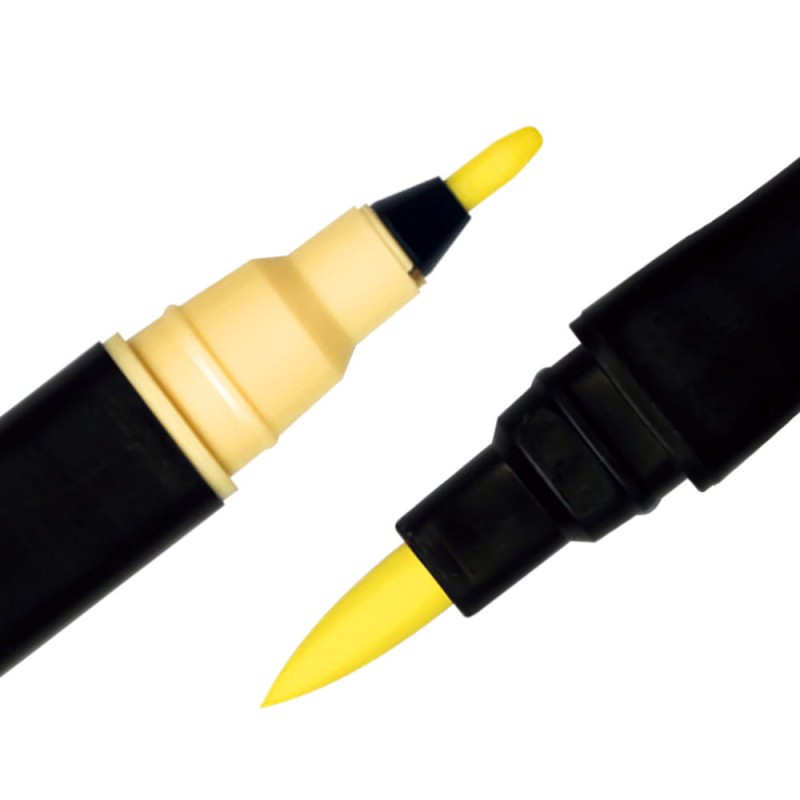 Pisak ZIG Art &amp; Graphic Twin Kuretake - 013 Pale Yellow