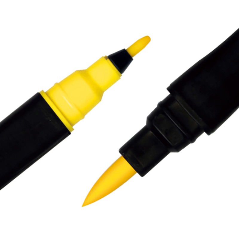 Pisak ZIG Art &amp; Graphic Twin Kuretake - 110 Mid Yellow