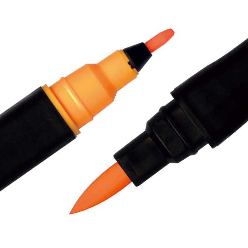 Pisak ZIG Art &amp; Graphic Twin Kuretake - 042 Bright Yellow
