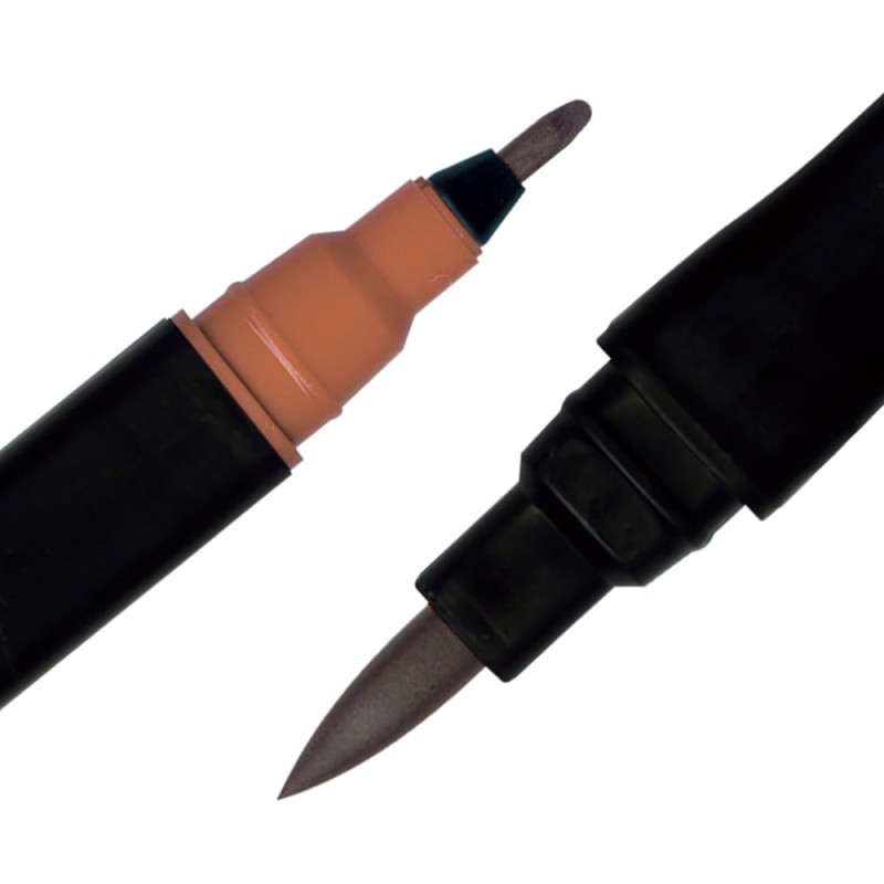 Pisak ZIG Art &amp; Graphic Twin Kuretake - 727 Deep Redish Brown
