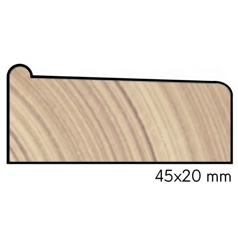 Krosno malarskie 110 cm Art Ram listwa 45x20 mm