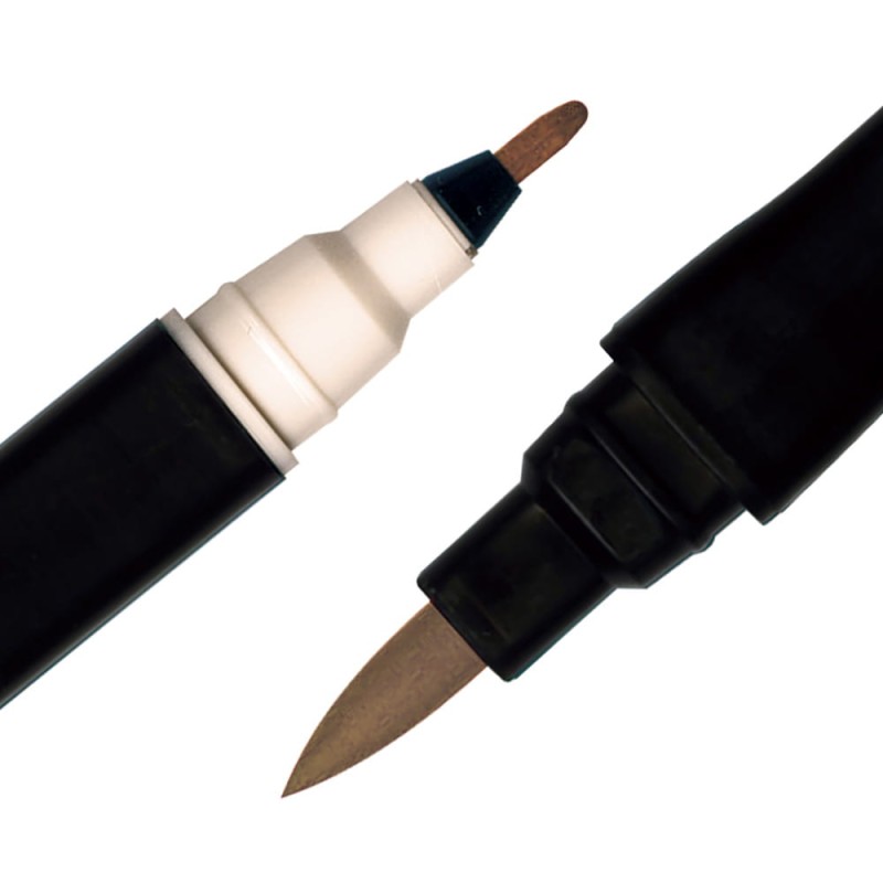 Pisak ZIG Art &amp; Graphic Twin Kuretake - 803 Warm Grey 2