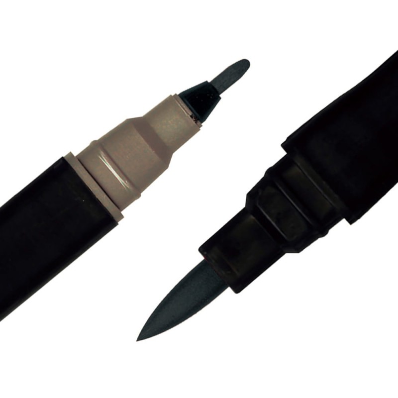 Pisak ZIG Art &amp; Graphic Twin Kuretake - 087 Grey Brown