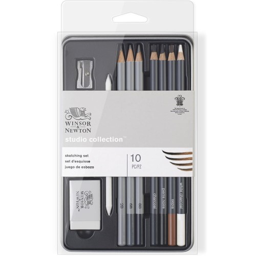 Zestaw szkicowy Winsor & Newton Sketching Mix Studio Collection - 10 szt. 