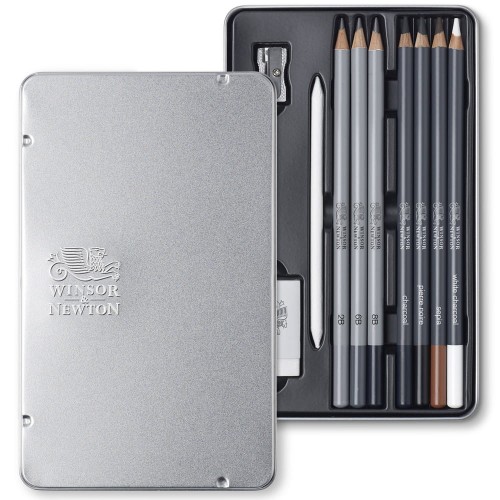 Zestaw szkicowy Winsor & Newton Sketching Mix Studio Collection - 10 szt. 