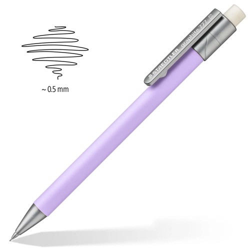 Ołówek automatyczny Staedtler Graphite 777 Pastel - 0.5 mm, lila