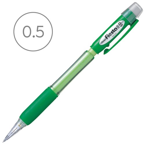 Ołówek automatyczny Pentel Fiesta II - 0.5 mm, zielony