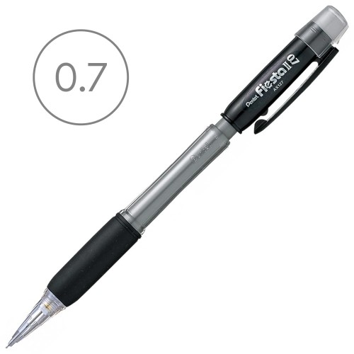 Ołówek automatyczny Pentel Fiesta II - 0.7 mm, czarny
