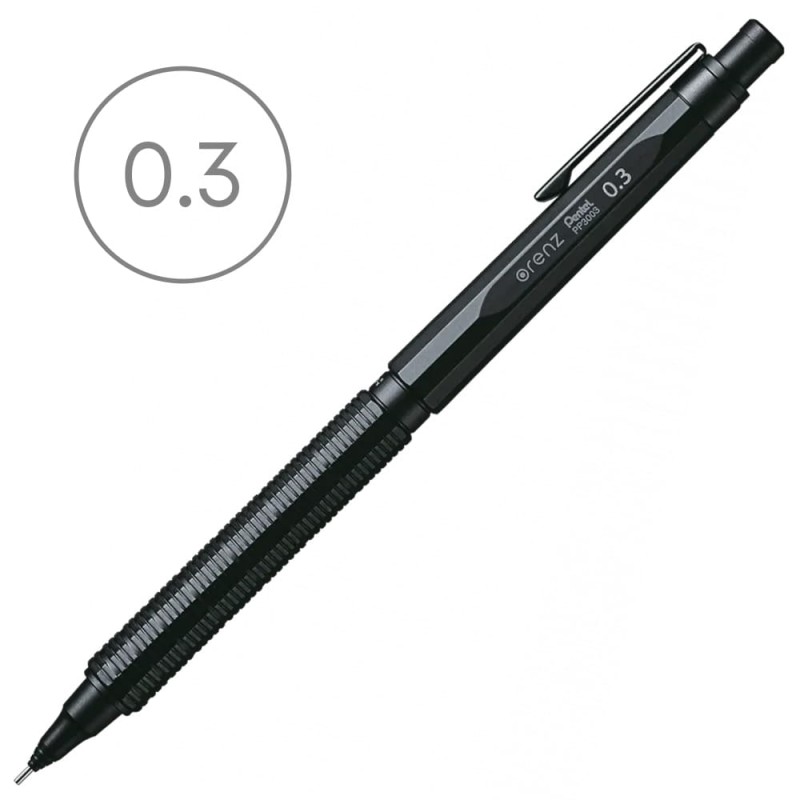 Ołówek automatyczny Pentel Orenz Nero - 0.3 mm