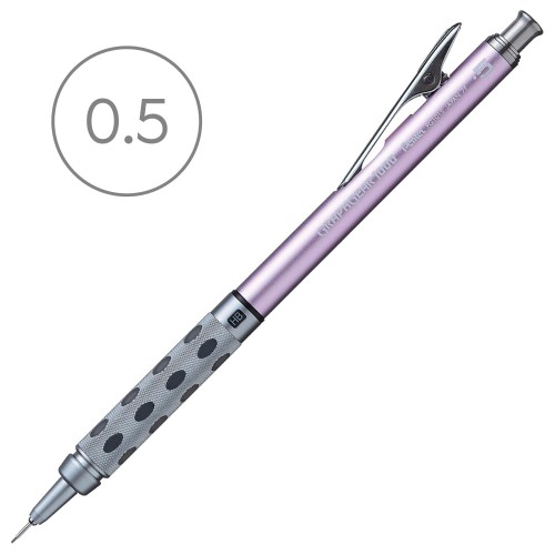 Ołówek automatyczny Pentel GraphGear 1000 - 0.5 mm, różowy