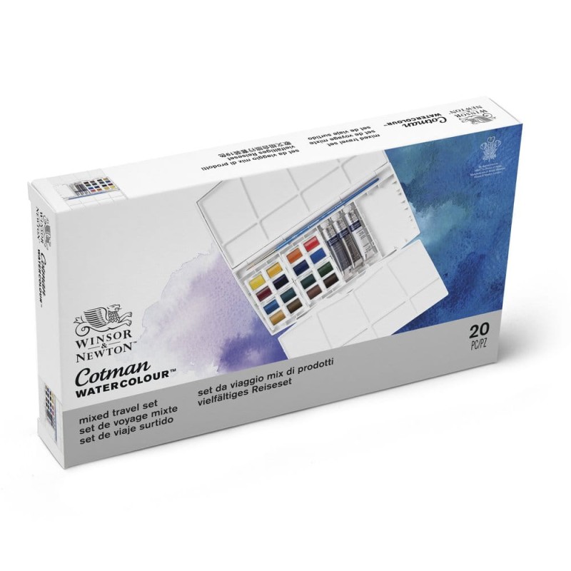 Farby akwarelowe Cotman Mixed Travel Set Winsor &amp; Newton 0390375