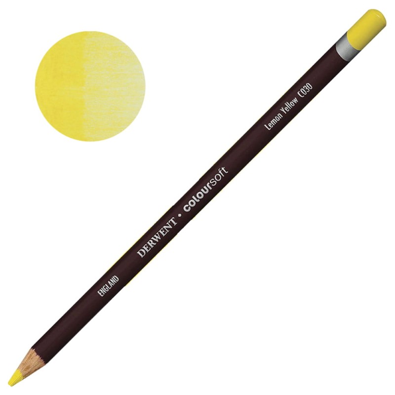 Kredka Derwent Coloursoft - C030 Lemon yellow