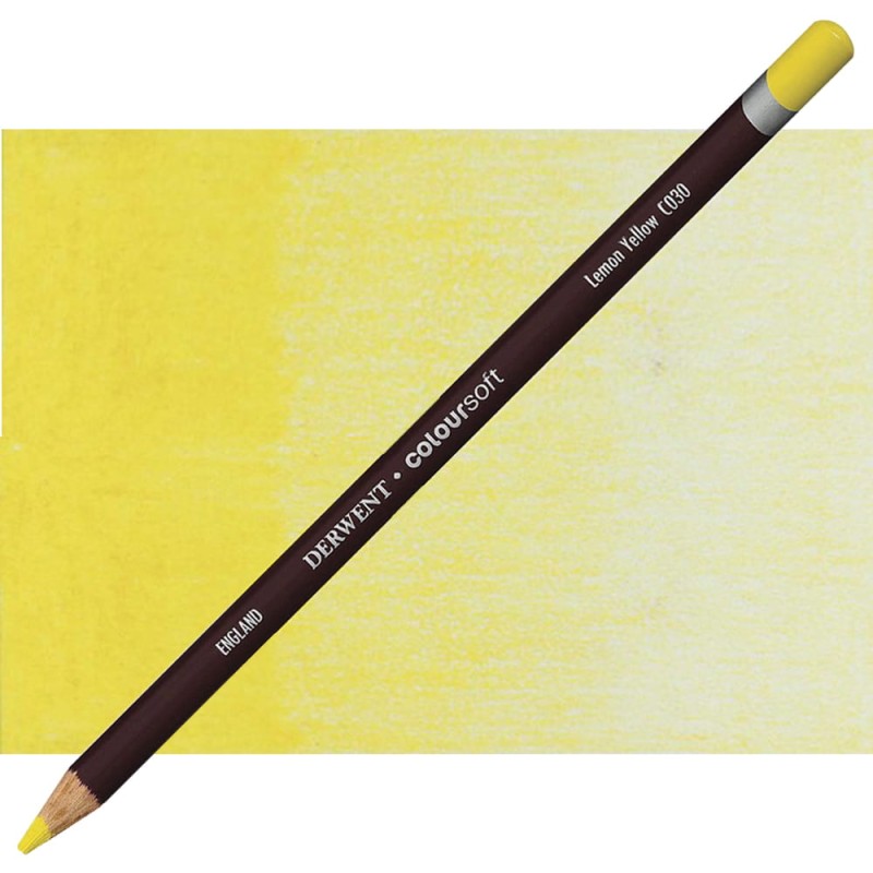 Kredka Derwent Coloursoft - C030 Lemon yellow