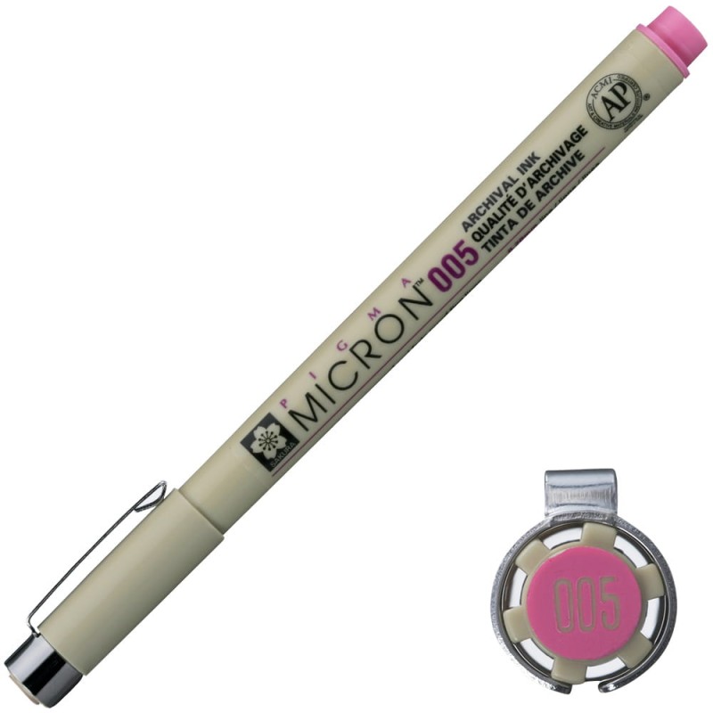Cienkopis Pigma Micron Sakura 005 - 0,20 mm różowy