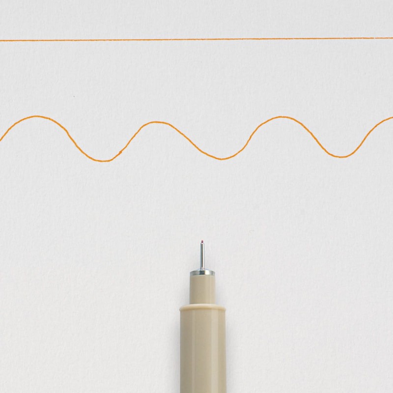 Cienkopis Pigma Micron Sakura 005 - 0,20 mm pomarańczowy