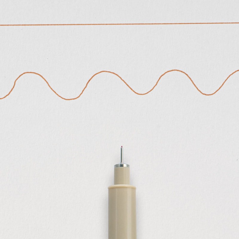 Cienkopis Pigma Micron Sakura 005 - 0,20 mm brązowy