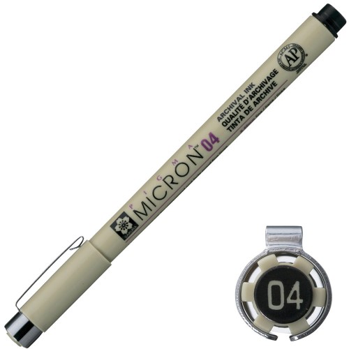 Cienkopis Pigma Micron Sakura 04 - 0,40 mm czarny