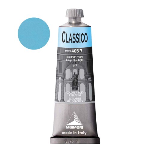 Farba olejna Maimeri Classico 60 ml - 405 Kings Blue Light