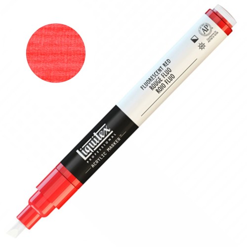 Pisak akrylowy Liquitex Paint Marker 2 mm - 0983 Fluorescent red