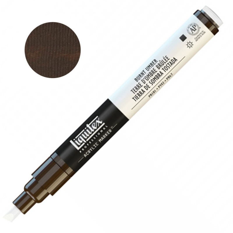 Liquitex Paint Marker 2 mm - 0128 Burnt umber