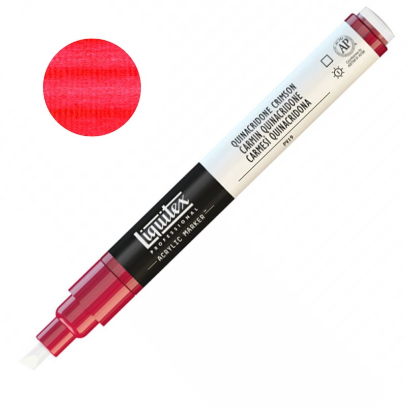 Liquitex Paint Marker 2 mm - 0110 Quinacridone crimson