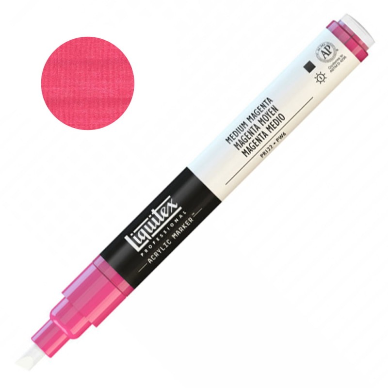 Liquitex Paint Marker 2 mm - 0500 Medium magenta