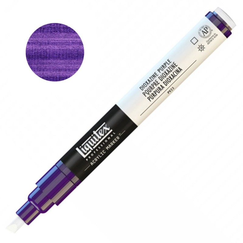 Liquitex Paint Marker 2 mm - 0186 Dioxazine purple