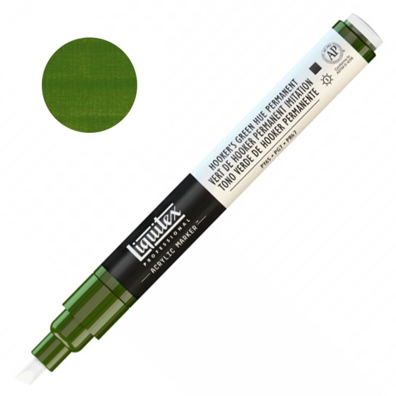 Liquitex Paint Marker 2 mm - 0224 Hookers green hue permanent