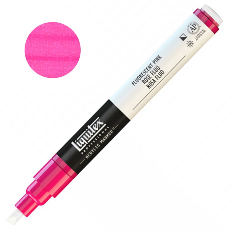 Pisak akrylowy Liquitex Paint Marker 2 mm - 0987 Fluorescent pink