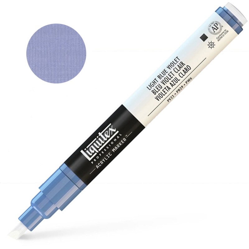 Liquitex Paint Marker 2 mm - 0680 Light blue violet