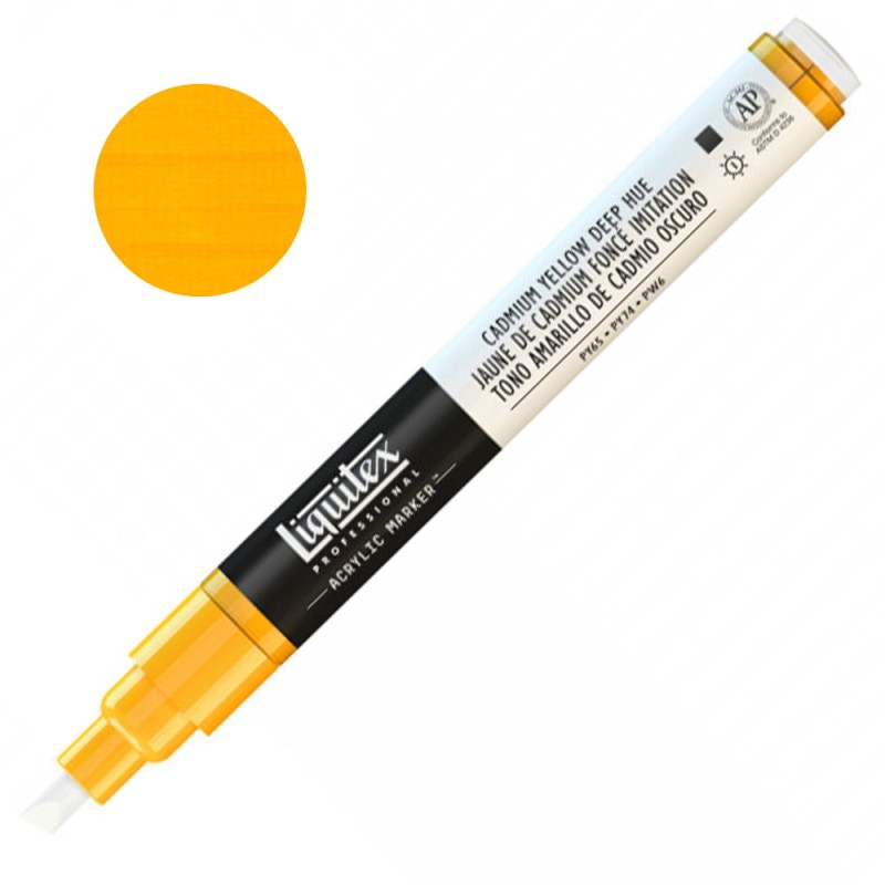 Pisak akrylowy Liquitex Paint Marker 2 mm - 0163 Cadmium yellow deep hue