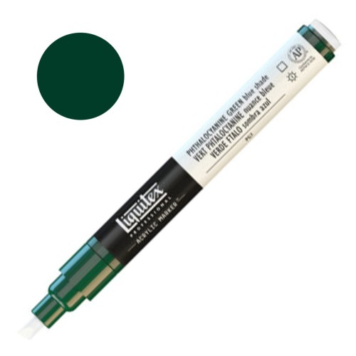 Pisak akrylowy Liquitex Paint Marker 2 mm - 0317 Phthalocyanine green (blue shade)