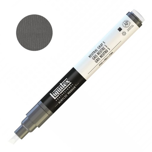 Liquitex Paint Marker 2 mm - 5599 Neutral gray 5