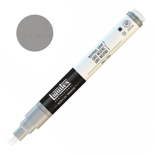 Liquitex Paint Marker 2 mm - 7599 Neutral gray 7
