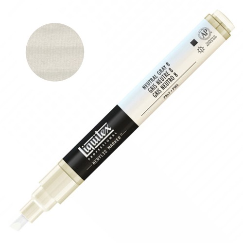 Liquitex Paint Marker 2 mm - 8599 Neutral gray 8
