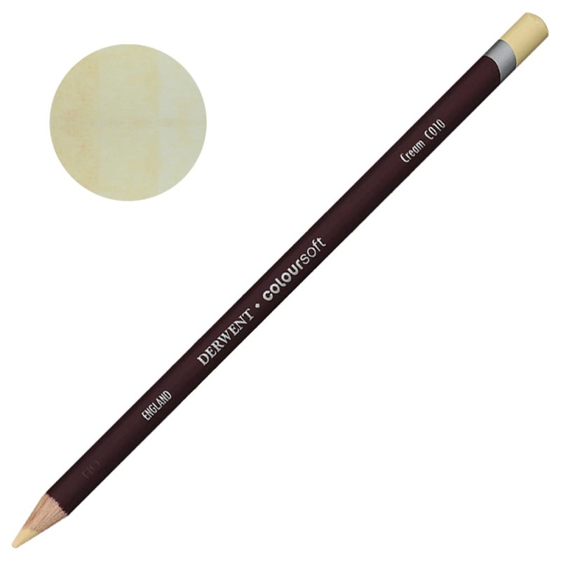 Kredka Derwent Coloursoft - C010 Cream
