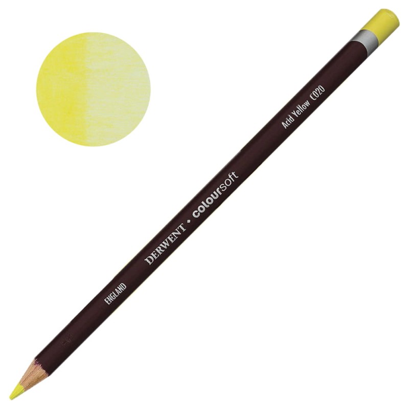 Kredka Derwent Coloursoft - C020 Acid yellow