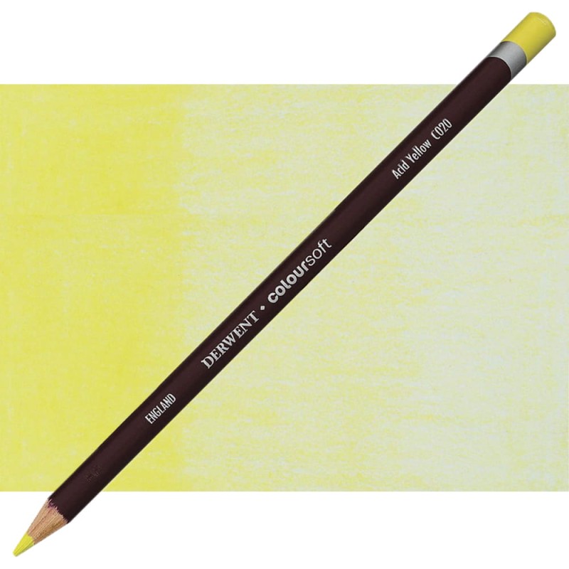 Kredka Derwent Coloursoft - C020 Acid yellow