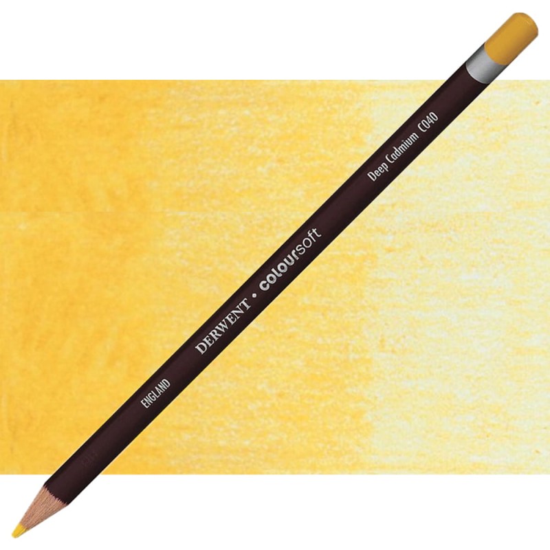 Kredka Derwent Coloursoft - C040 Deep cadmium