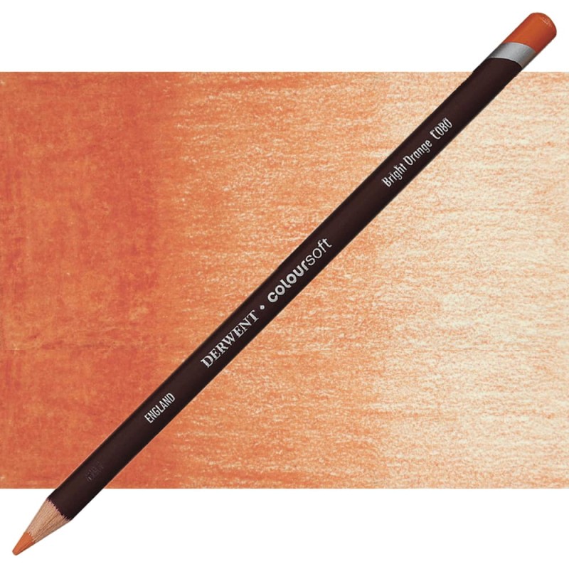 Kredka Derwent Coloursoft - C080 Bright orange