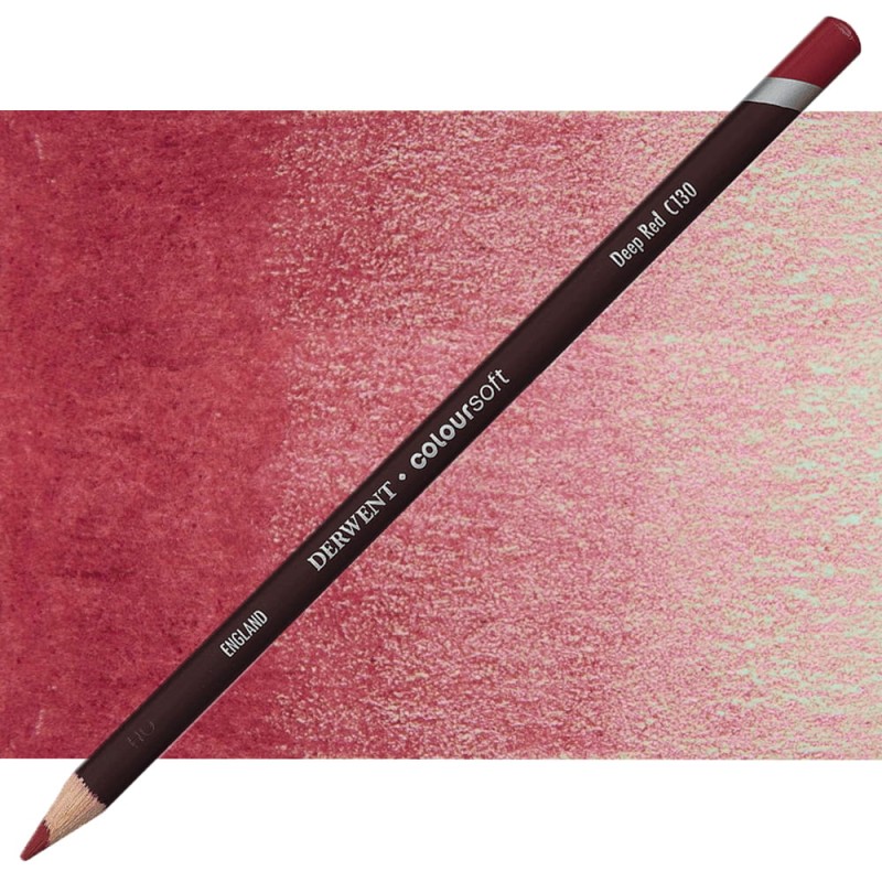 Kredka Derwent Coloursoft - C130 Deep red