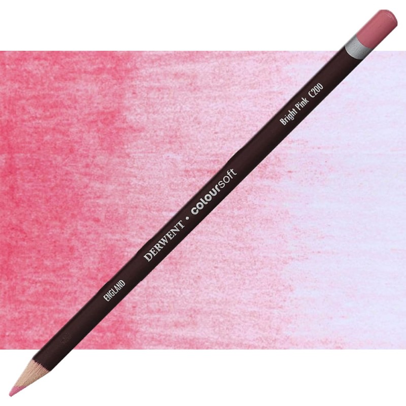 Kredka Derwent Coloursoft - C200 Bright pink