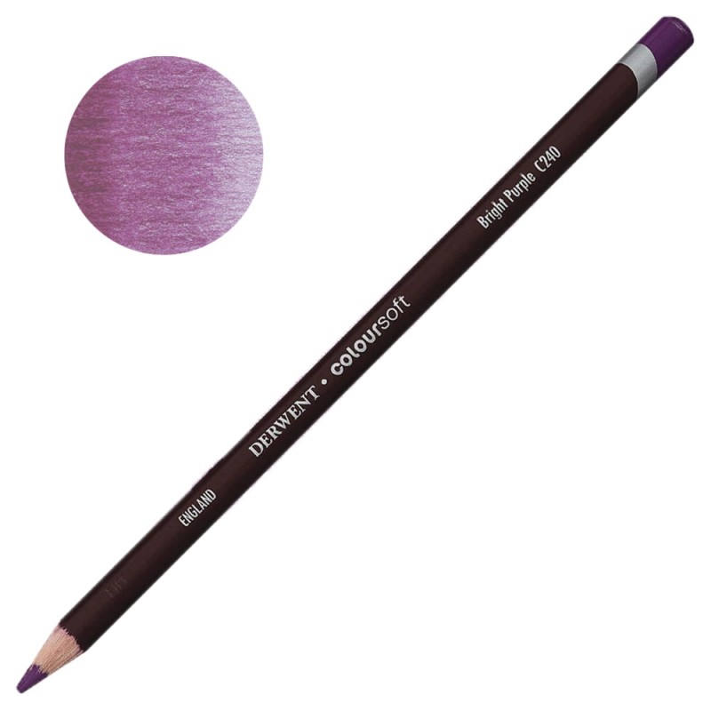 Kredka Derwent Coloursoft - C240 Bright purple
