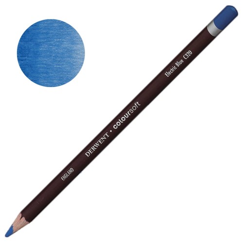 Kredka Derwent Coloursoft - C320 Electric blue