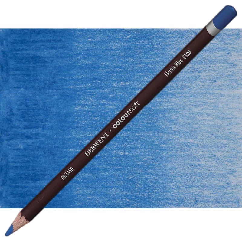 Kredka Derwent Coloursoft - C320 Electric blue
