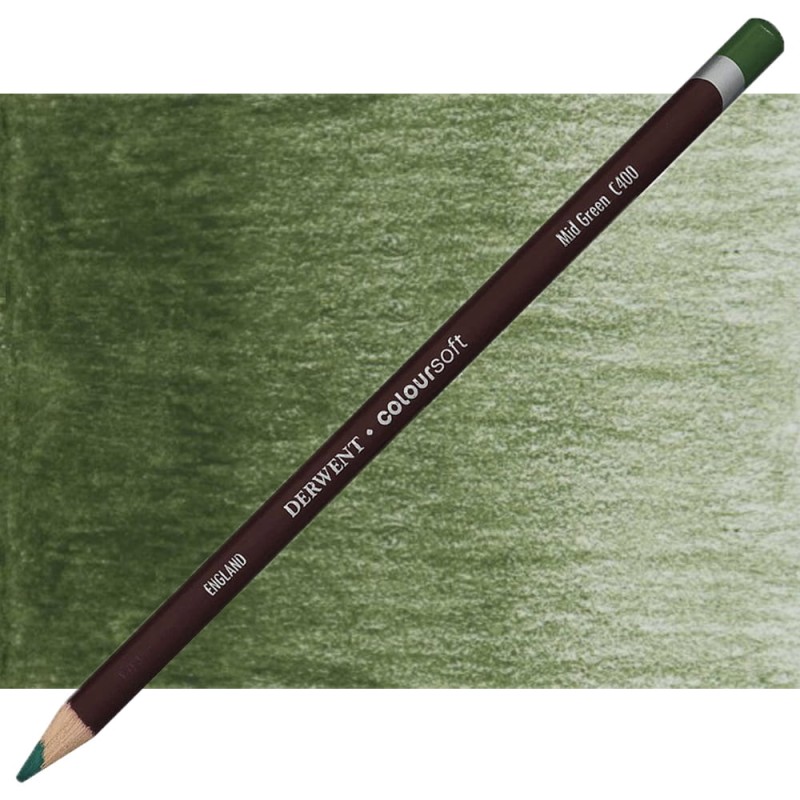 Kredka Derwent Coloursoft - C400 Mid Green
