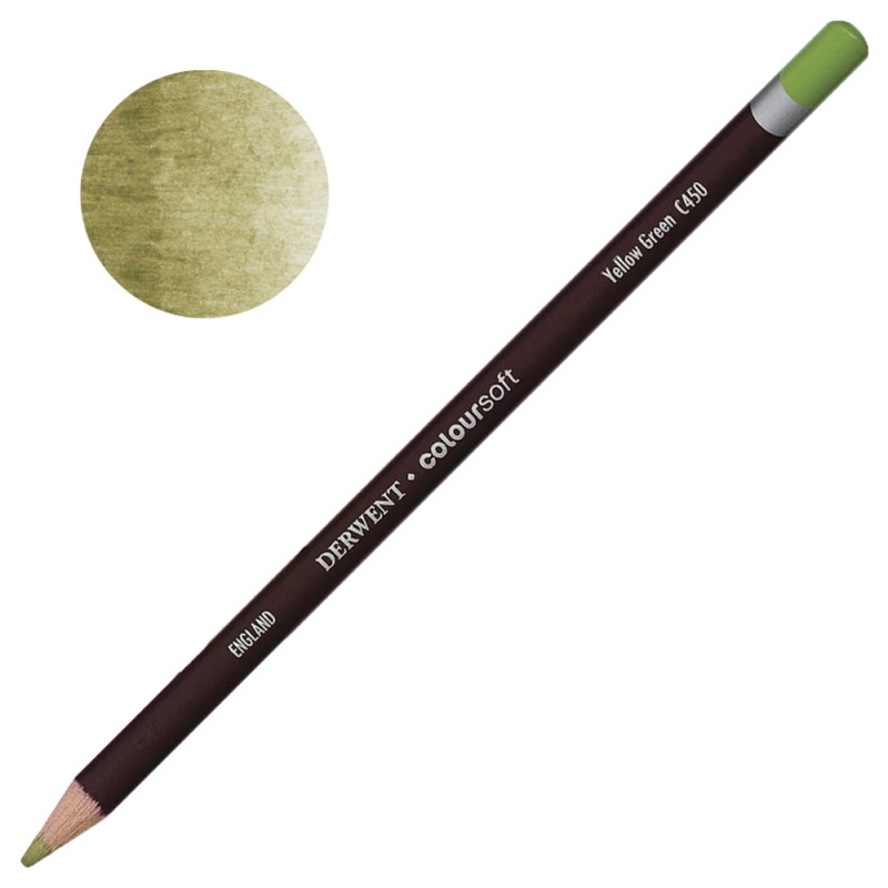 Kredka Derwent Coloursoft - C450 Yellow Green